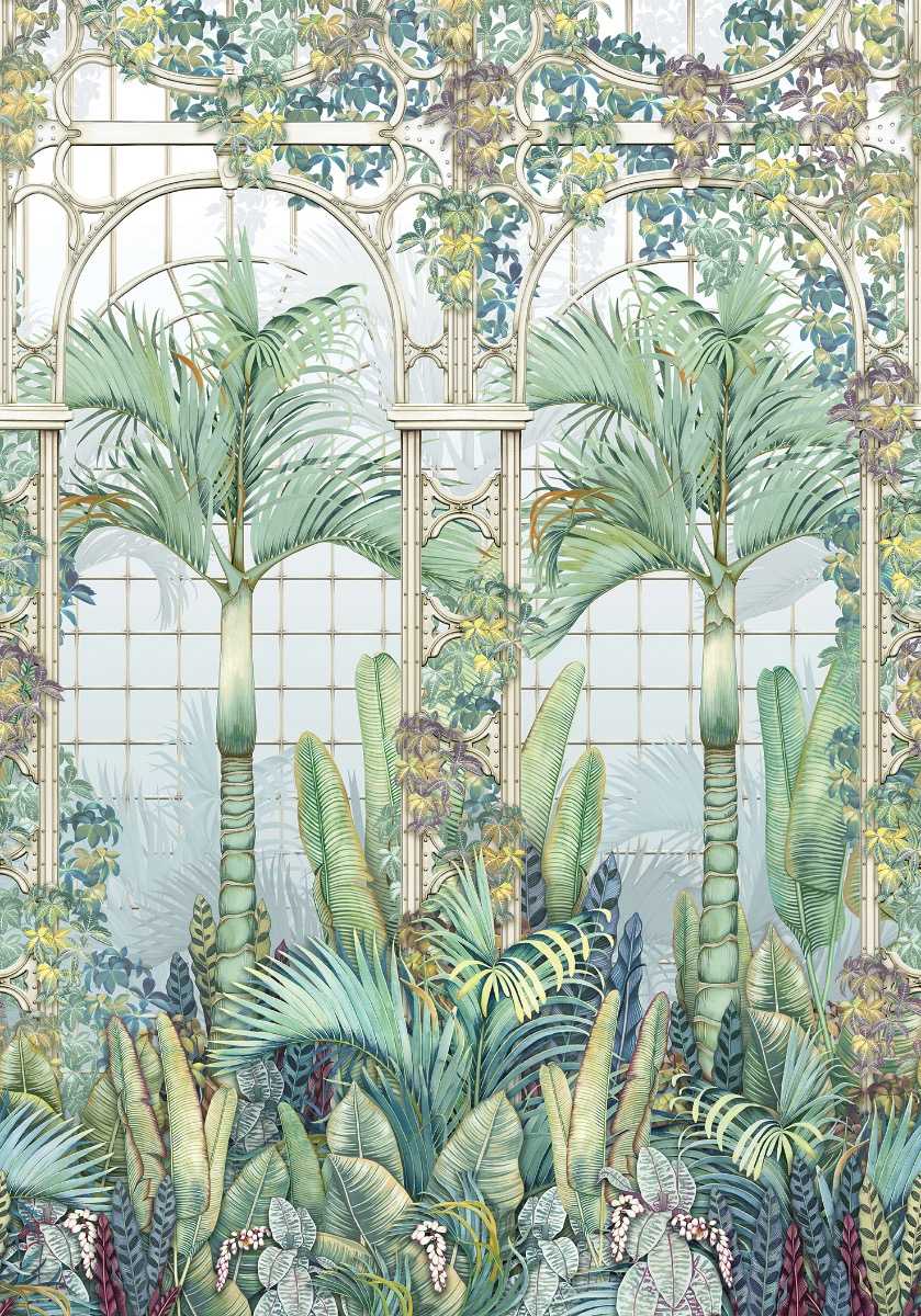 Osborne & Little | Palm House wallcovering - W7452-02