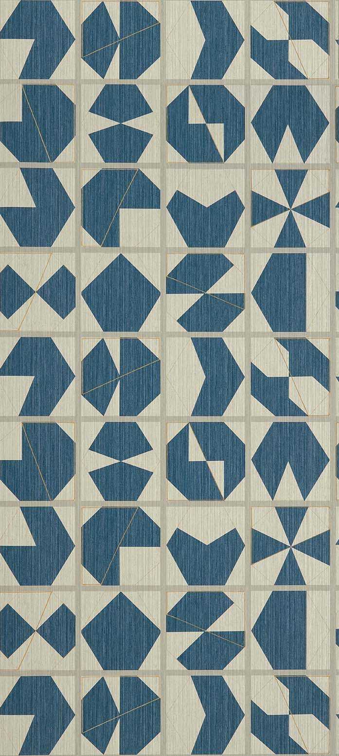 Osborne & Little | Kutani Vinyl wallcovering - W7557-03