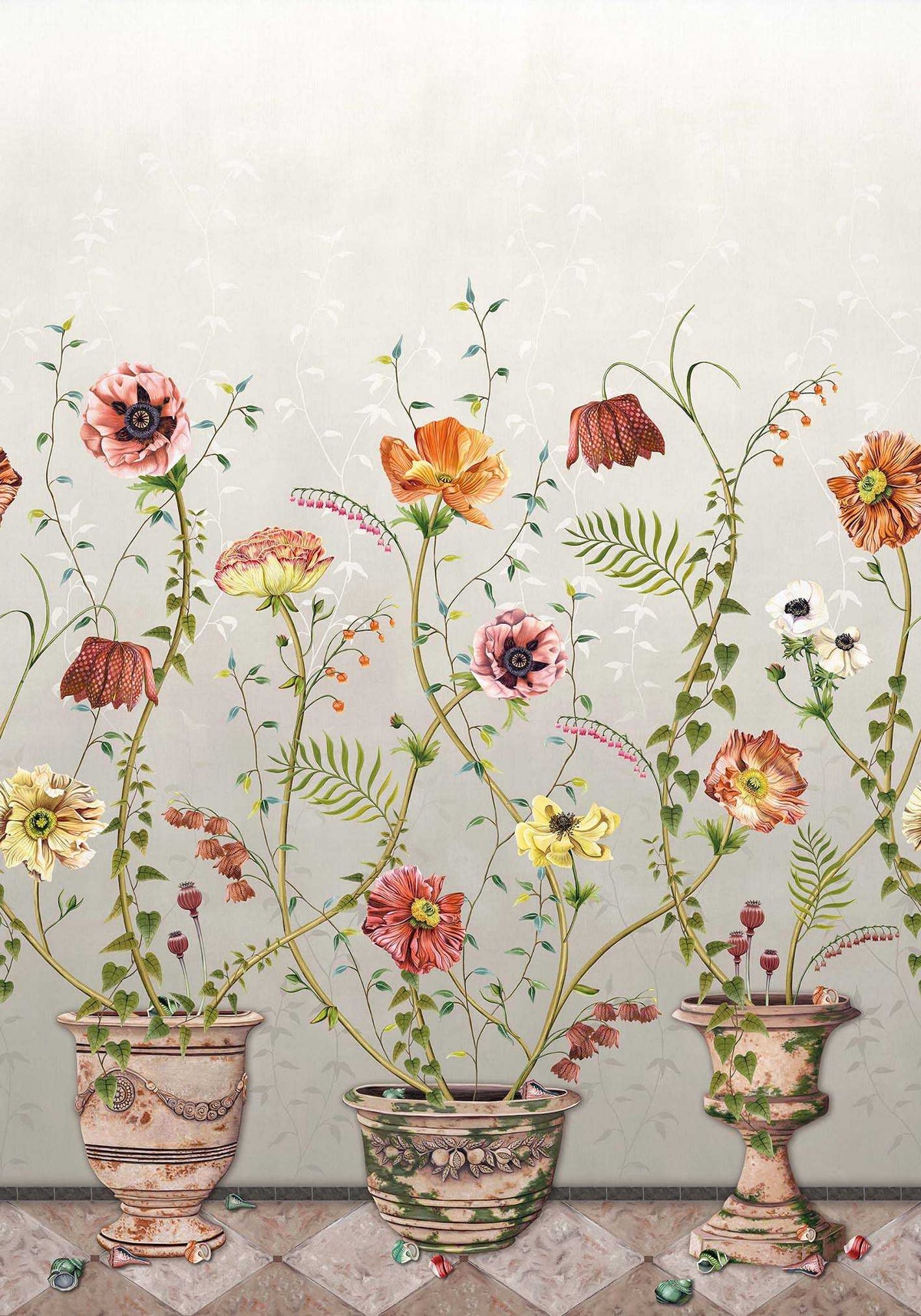 Osborne & Little | Lamorran wallcovering - W7683-02