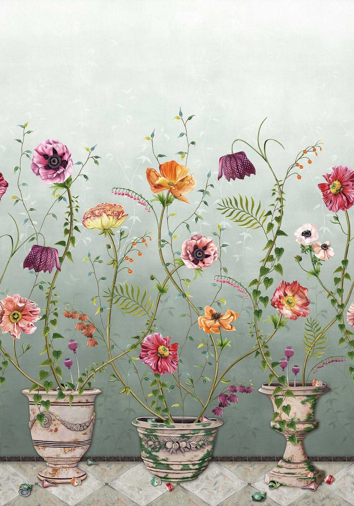 Osborne & Little | Lamorran wallcovering - W7683-03