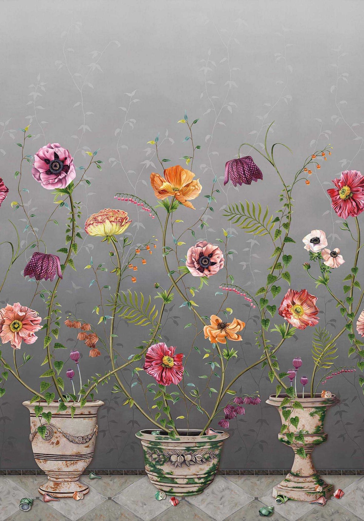 Osborne & Little | Lamorran wallcovering - W7683-04