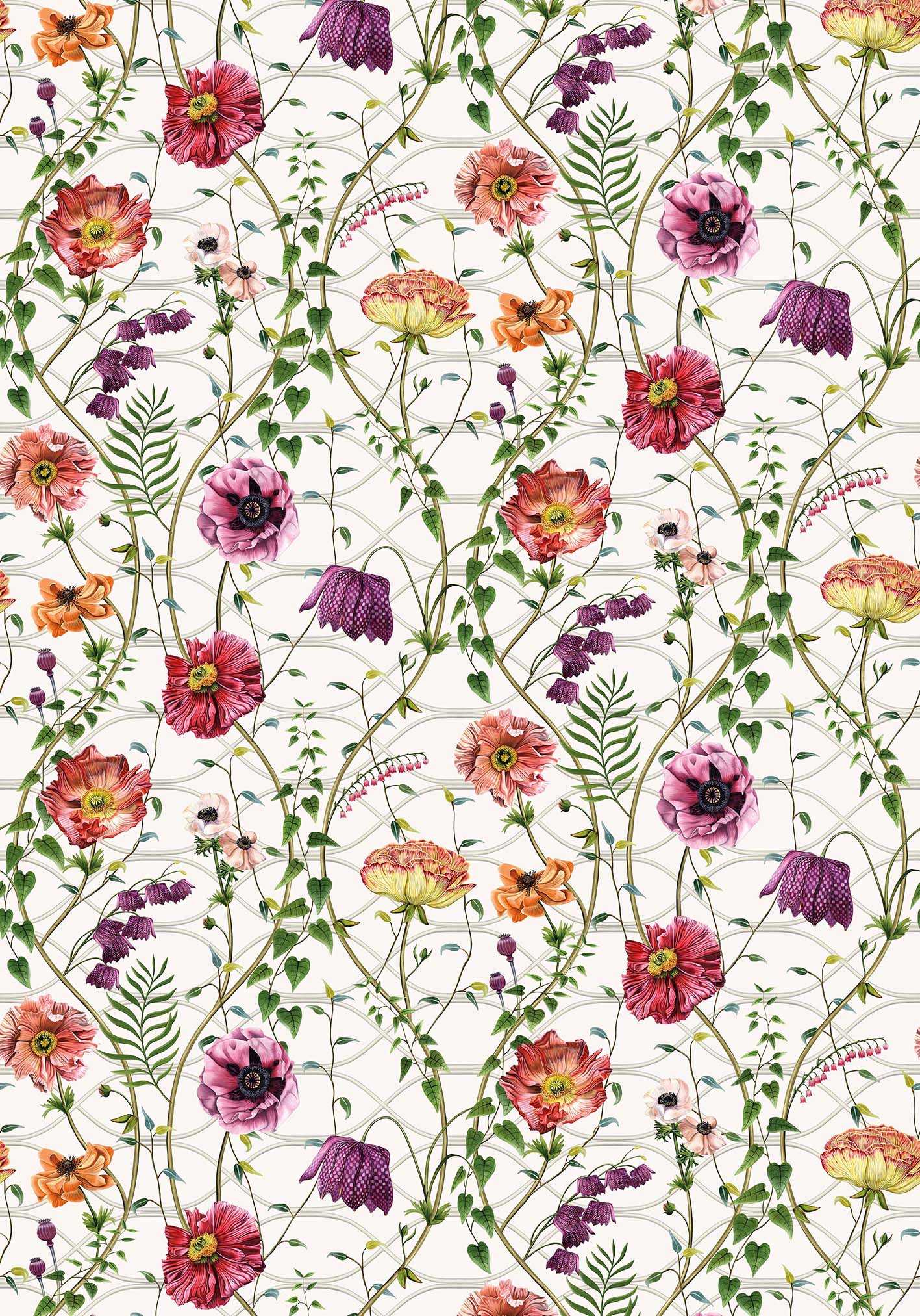 Osborne & Little | Lamorran Trail wallcovering - W7684-01