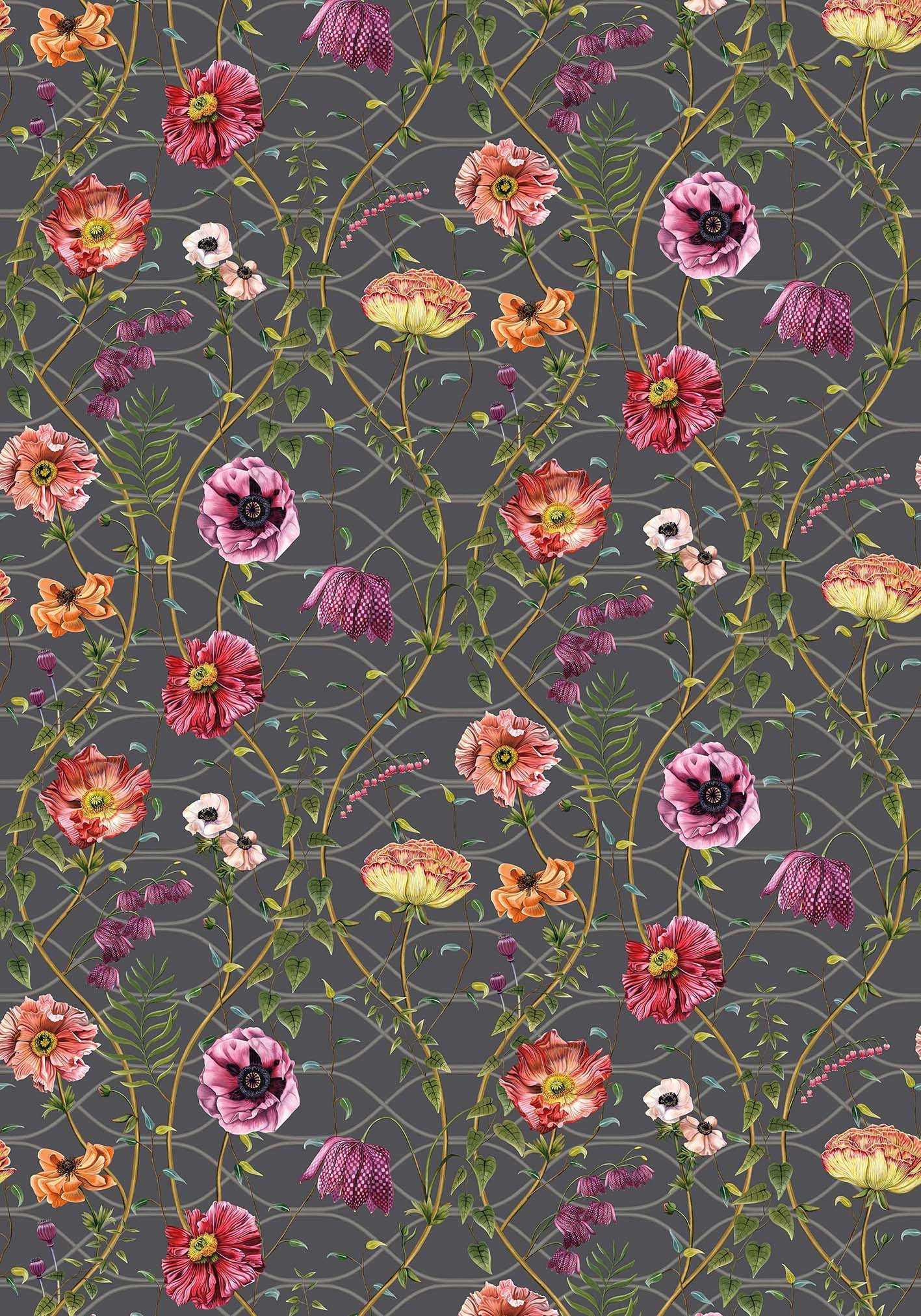 Osborne & Little | Lamorran Trail wallcovering - W7684-04