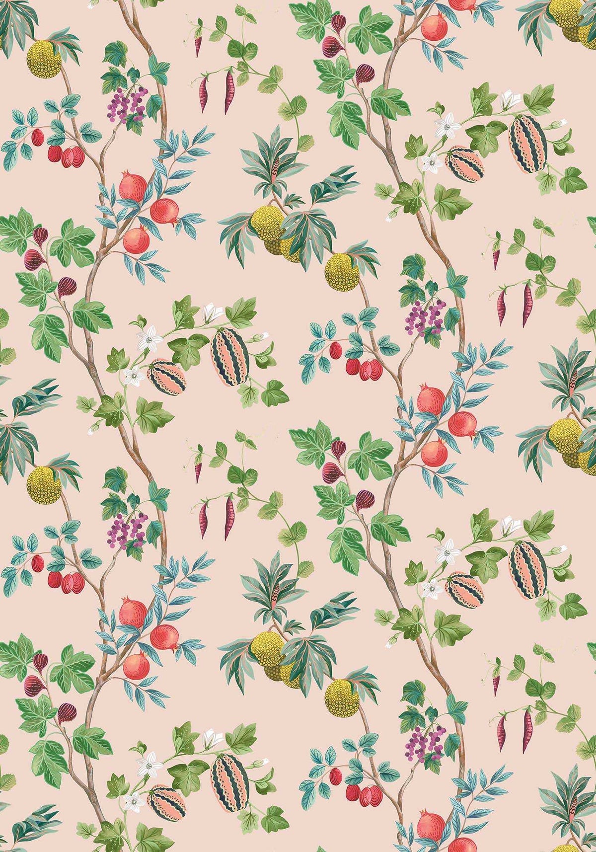Osborne & Little | Orchard wallcovering - W7686-04