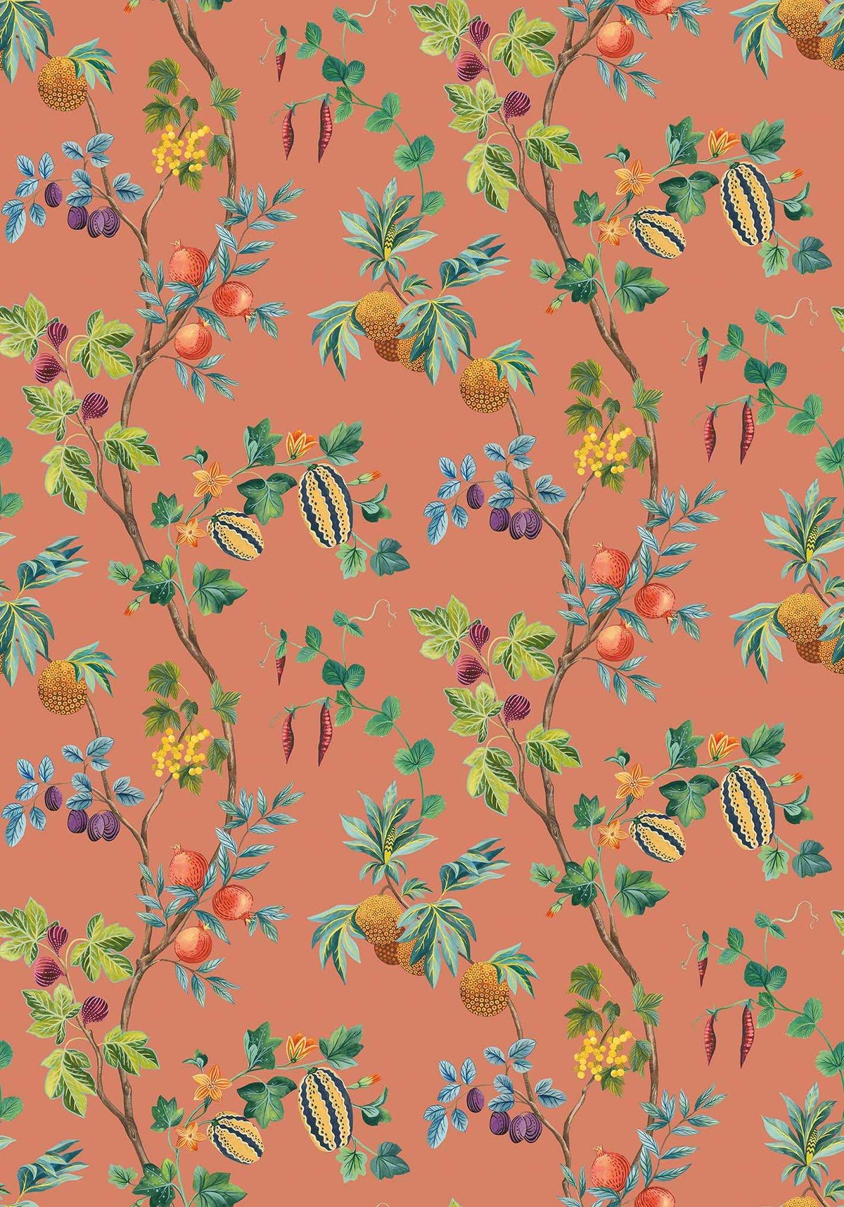Osborne & Little | Orchard wallcovering - W7686-05