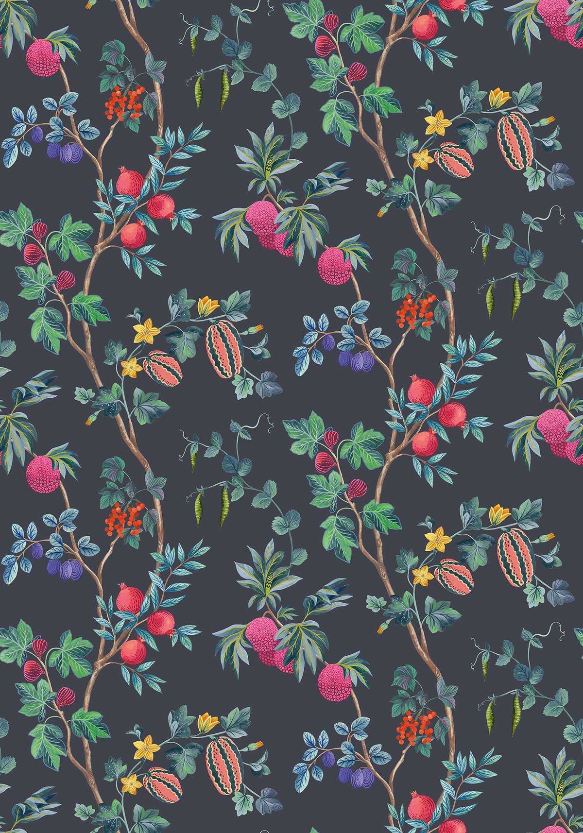 Osborne & Little | Orchard wallcovering - W7686-06