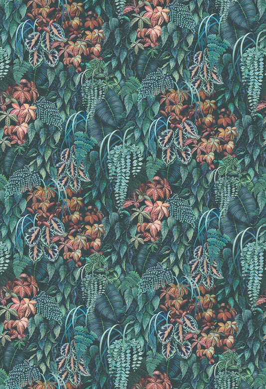 Osborne & Little | Green Wall wallcovering - W7687-01