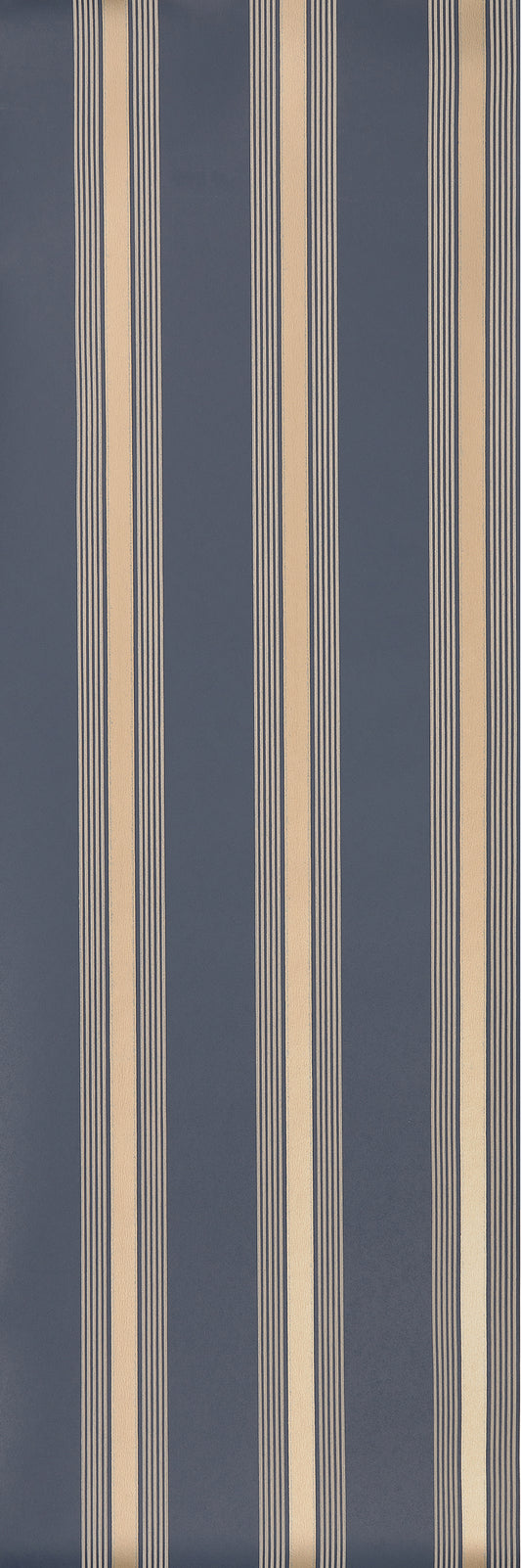 Osborne & Little | Manetti Stripe wallcovering - Midnight