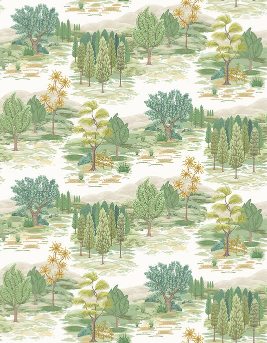 Osborne & Little | Monteverde wallcovering - Leaf