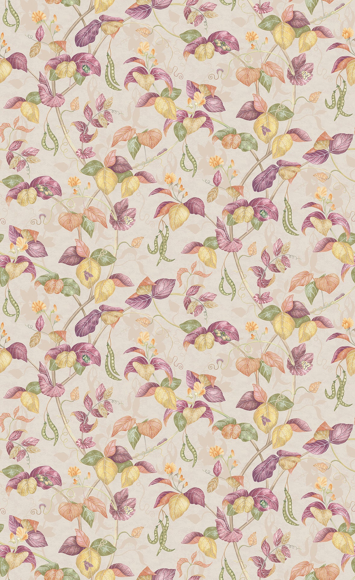 Osborne & Little | Cupani wallcovering - Linen