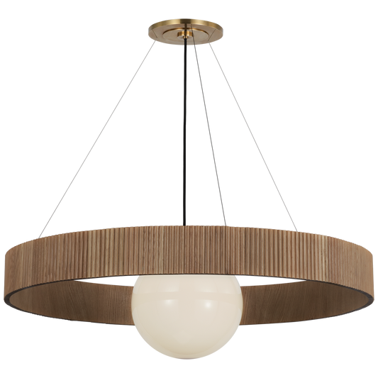 Visual Comfort | Windsor Smith | Arena 42" Ring and Globe Chandelier
