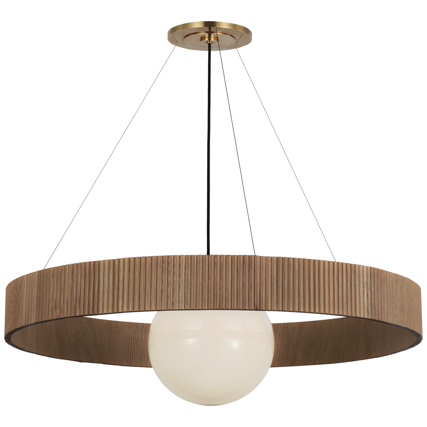 Visual Comfort | Windsor Smith | Arena 42" Ring and Globe Chandelier