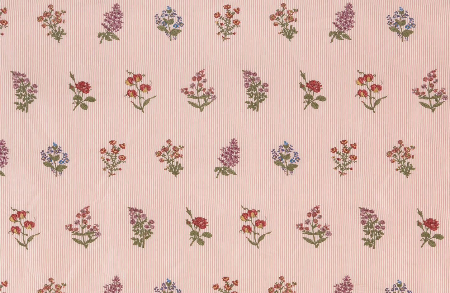 Pierre Frey Herbier - Broderie - Vieux Rose