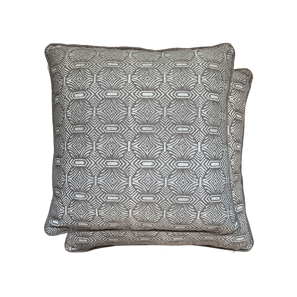 William Yeoward Pali Cushion in Slate