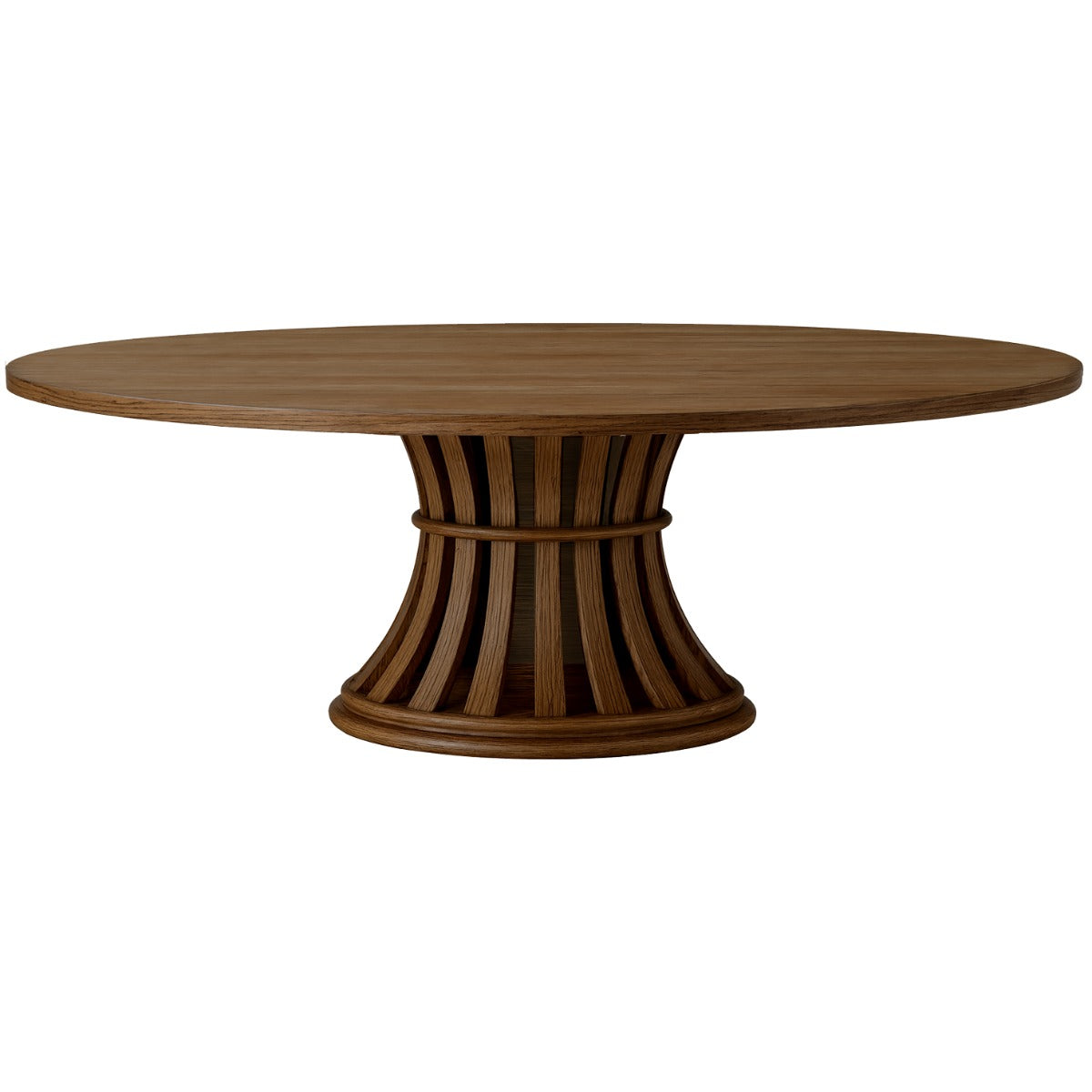 William Yeoward Marseilles Elliptical Dining Table with Oval Top