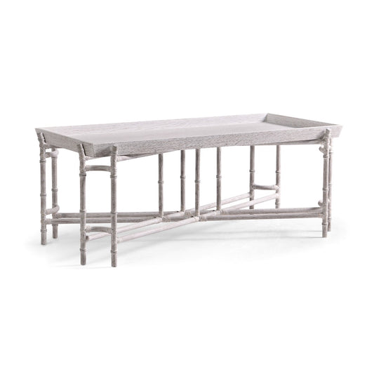 William Yeoward Bamburgh Coffee Table in Whitened Oak