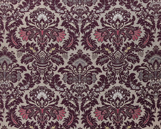Pierre Frey Milano Damask - Blackberry
