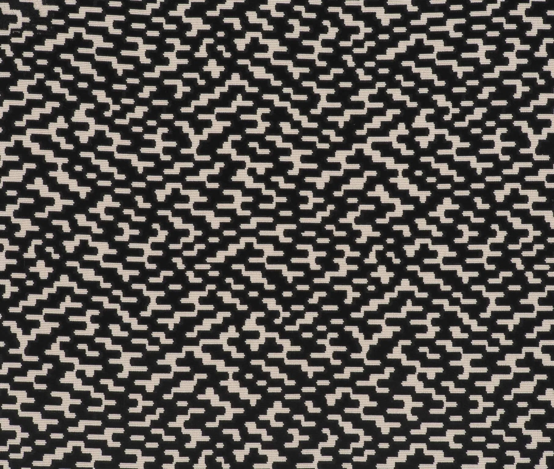 Pierre Frey Pixel - Noir & blanc