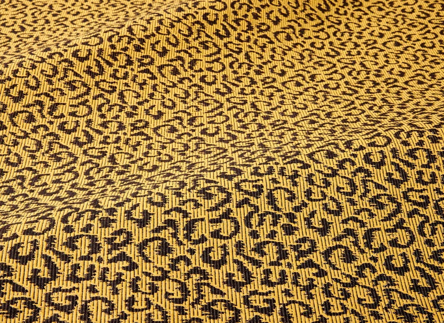 Pierre Frey Leopard Snow - Cadmium