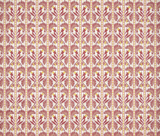 Pierre Frey Carnation Stripe - Strawberry