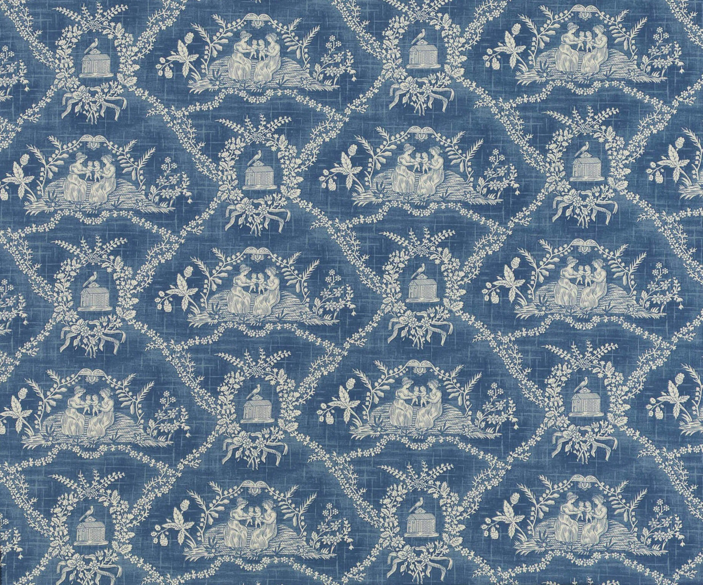 Pierre Frey Crespieres - Bleu Ancien