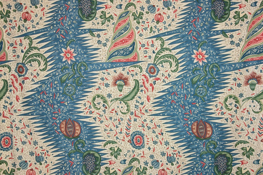 Pierre Frey La Riviere Enchantee - Bleu Fond Crème