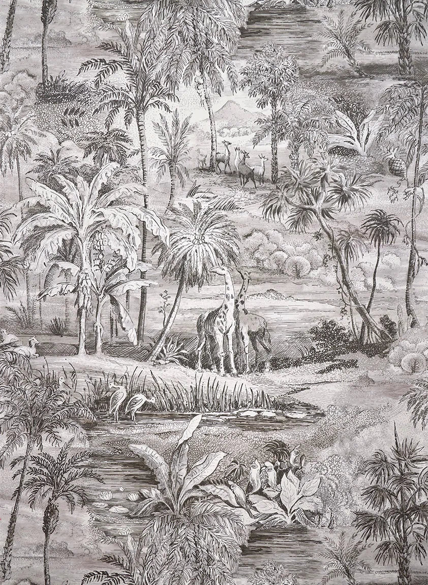 Pierre Frey Safari - Charbon