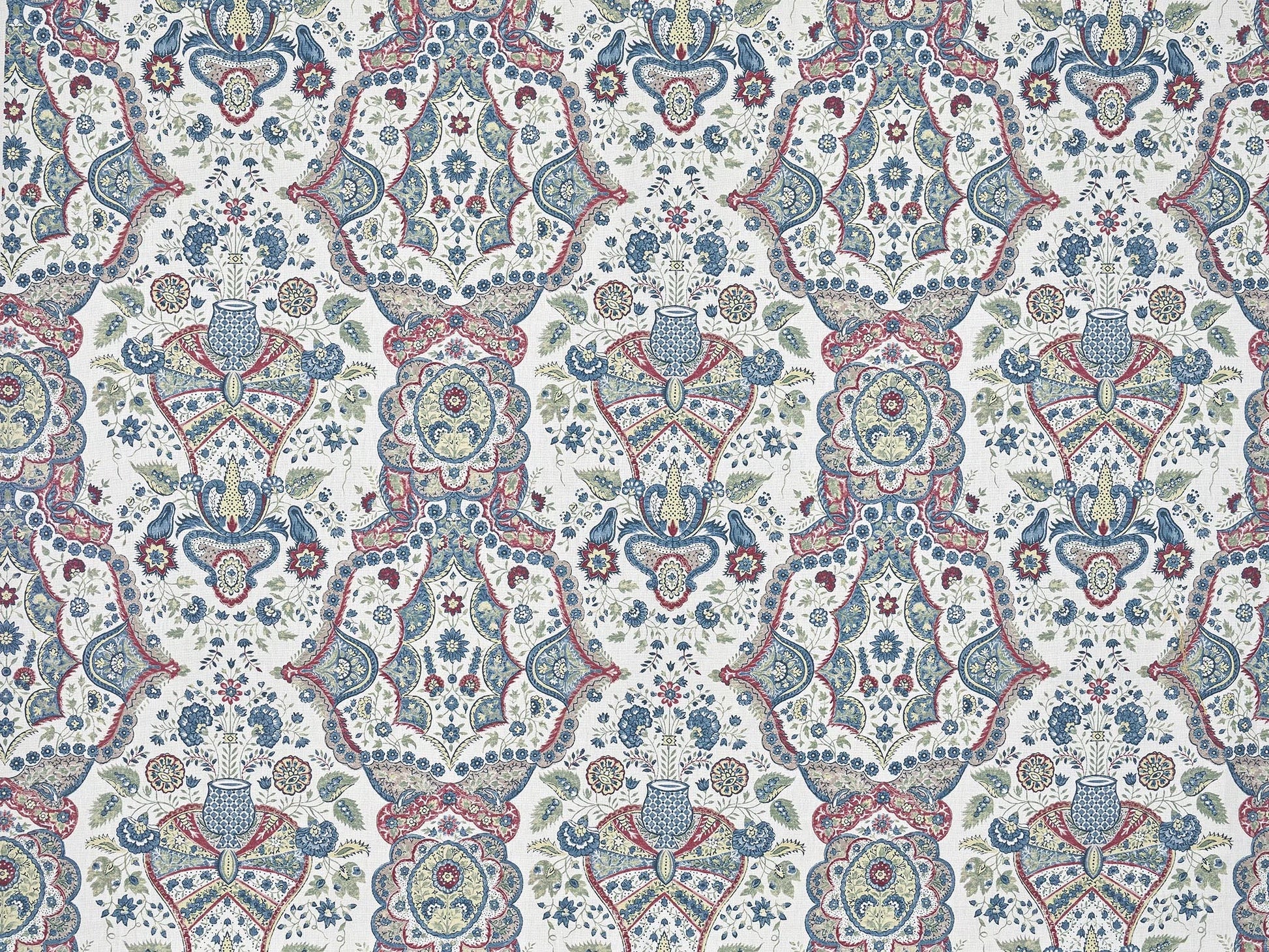 Pierre Frey Udaipur - Bleu garance