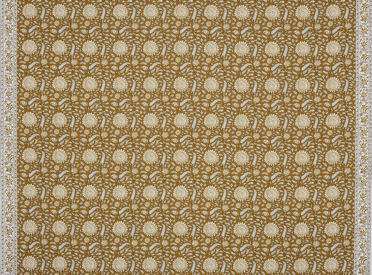 Pierre Frey Semi kalamkar - Ocre