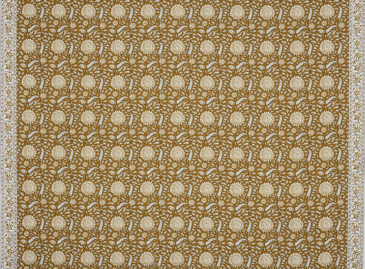 Pierre Frey Semi kalamkar - Ocre
